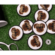 Pug Face Circle Patch – Accessories by K9 Sport Sack