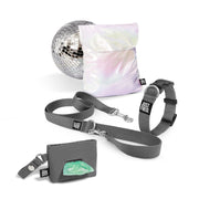 2 Dog Collar Kit. with Poop Bag Holder – Bundles by JUST FRED.