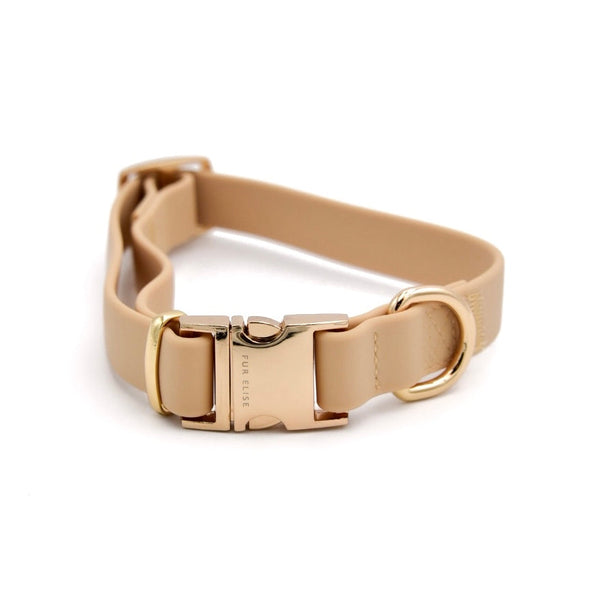 Elise Waterproof Dog Collar - Sand