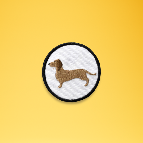 K9 Sport Sack Dachshund Circle Patch