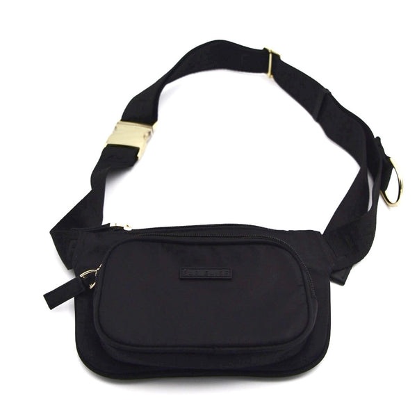 Elise Dog Walking Belt Bag - Noir