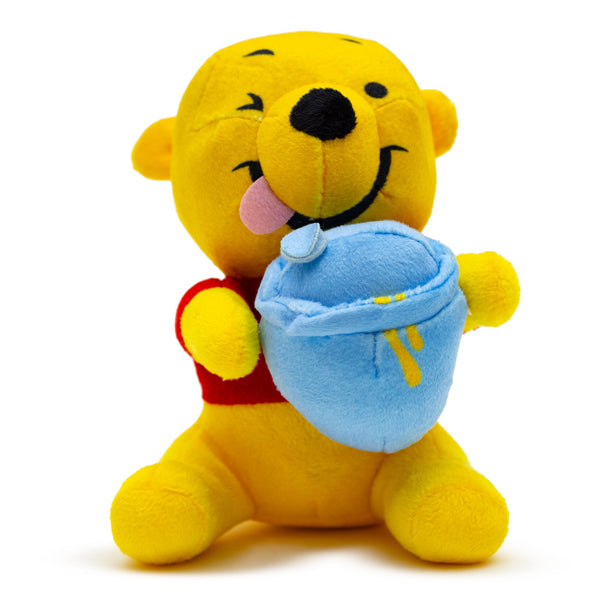 Disney Winnie the Pooh Winking Hunny Pot Plush Squeaky Dog Toy