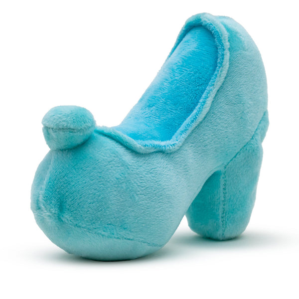 Disney Cinderella Slipper Replica Light Plush Squeaky Dog Toy