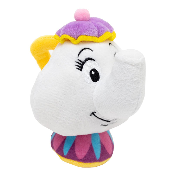 Disney Beauty and the Beast Mrs. Potts Teapot Plush Squeaky Dog Toy