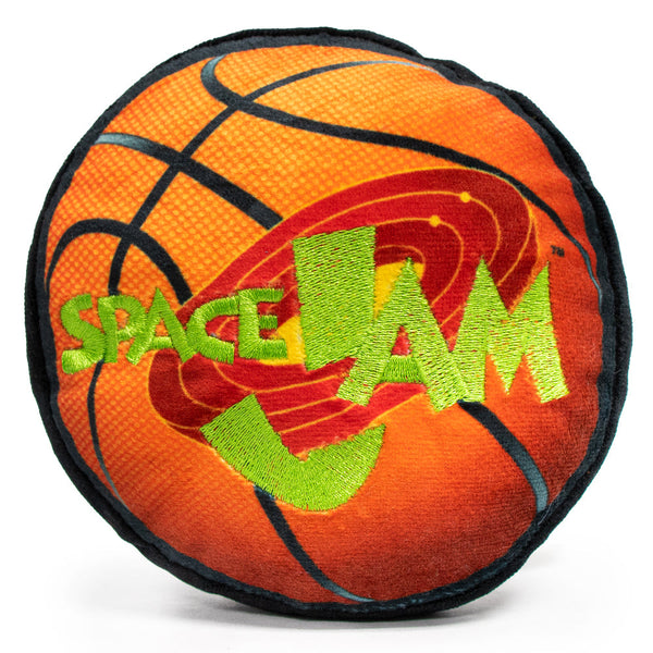 Space Jam Basketball Logo Plush Squeaky Dog Toy