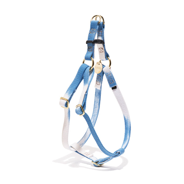 Found My Animal Cobalt Cotton Step-in Dog Harness