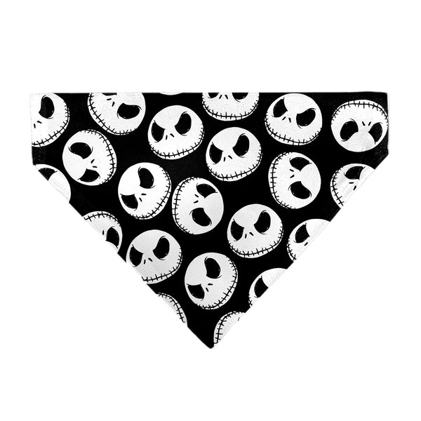 The Nightmare Before Christmas Jack Scattered Dog Bandana
