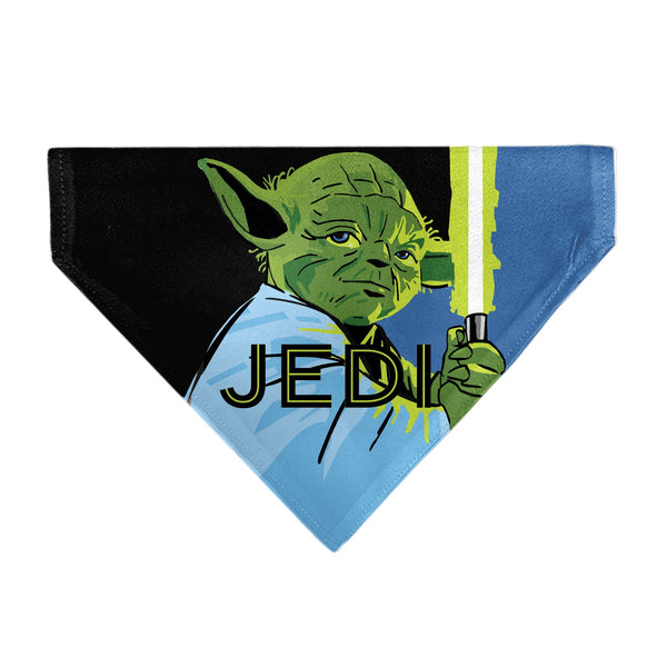 Star Wars JEDI and Yoda Lightsaber Dog Bandana