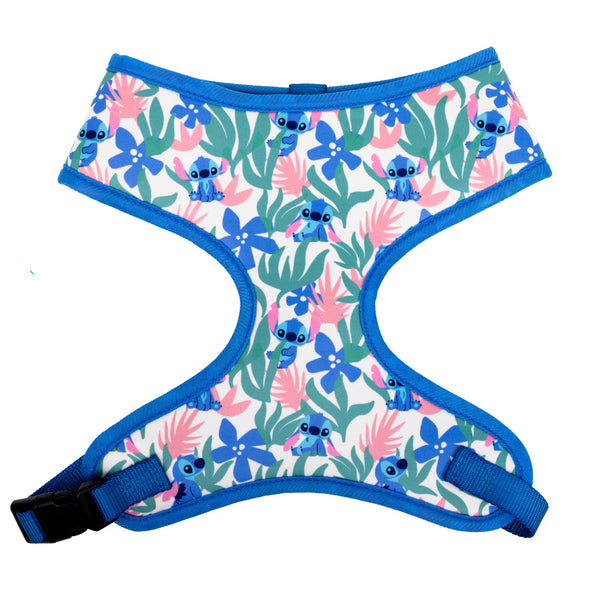 Disney Lilo & Stitch Stitch and Tropical Flowers Comfort Dog Harness