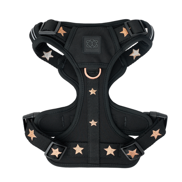 The NoMad Adjustable Luxe Dog Harness - Rockstar