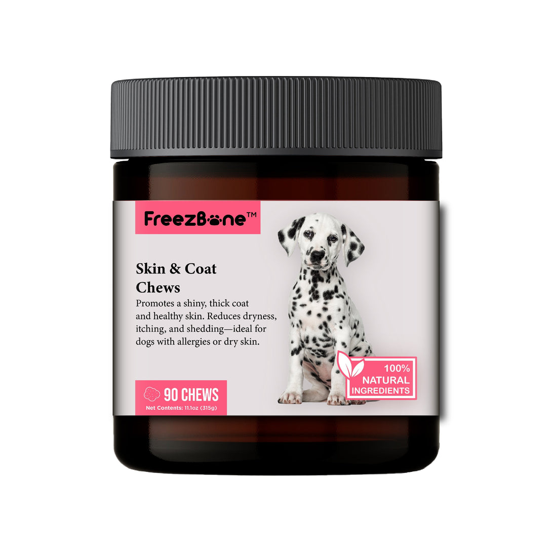 Allergy & Immune Chews (90 Chews) Dog Vitamin Supplement – Dog Vitamins & Supplements by Freezbone