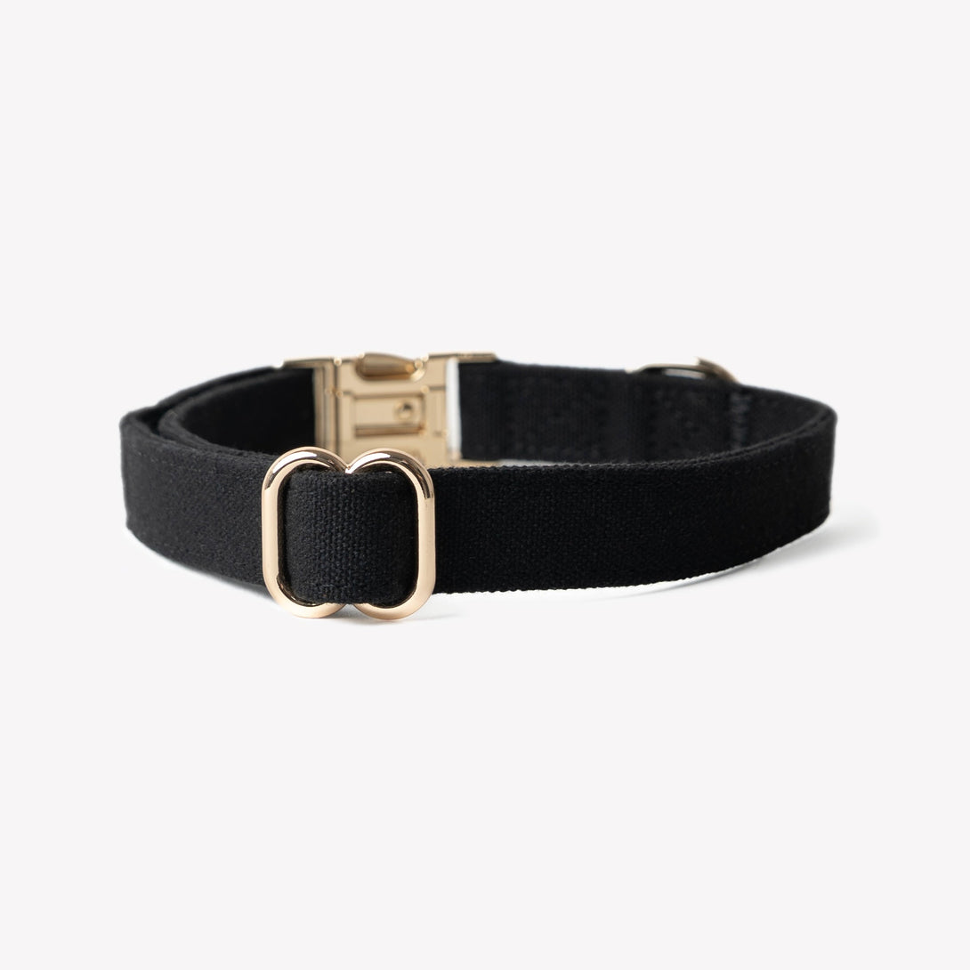 Black - Canvas Dog Collar – Dog Collars by FURLOU