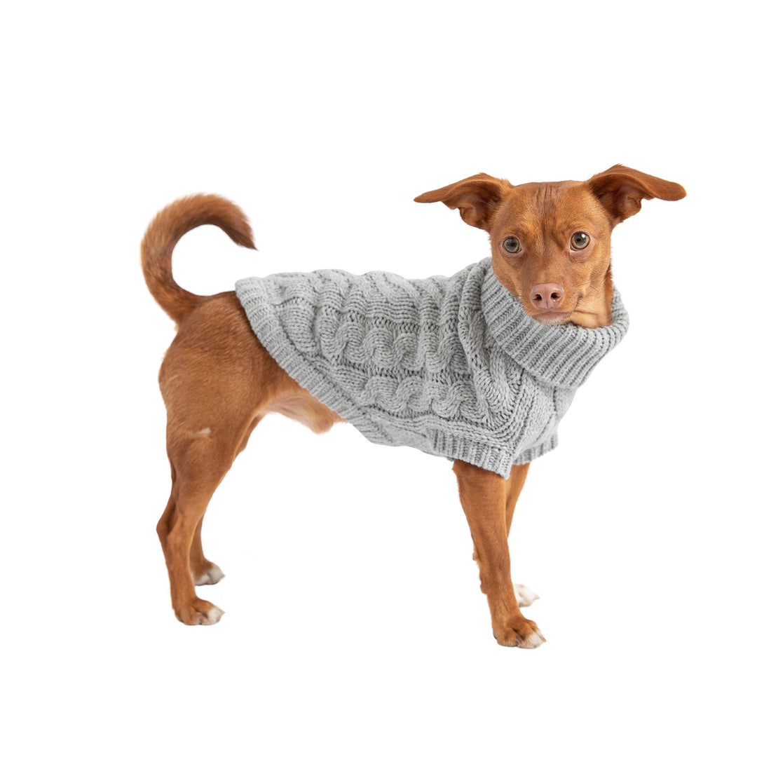 Chalet Dog Sweater - Grey – Sweaters & Hoodies by GF Pet.us