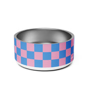 Checker Retro Shade Dog Bowl - Wūforia