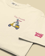 Ciao Cucciolo Embroidered Comfort Colors T-Shirt – Mens/Womens T-Shirts by Velvet Snoot