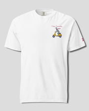 Ciao Cucciolo Embroidered Comfort Colors T-Shirt – Mens/Womens T-Shirts by Velvet Snoot