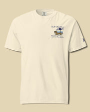 Club Côte d’Paw Embroidered Comfort Color T-Shirt – Mens/Womens T-Shirts by Velvet Snoot