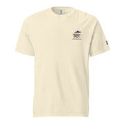 Club Côte d’Paw Embroidered Comfort Color T-Shirt – Mens/Womens T-Shirts by Velvet Snoot