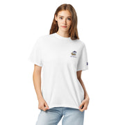 Club Côte d’Paw Embroidered Comfort Color T-Shirt – Mens/Womens T-Shirts by Velvet Snoot
