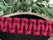 Cobra Braid in Maroon Handmade Dog Collar – Dog Collars by Pawsh Pup Co.