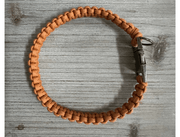 Cobra Braid in Mustard - Handmade Dog Collar – Dog Collars by Pawsh Pup Co.