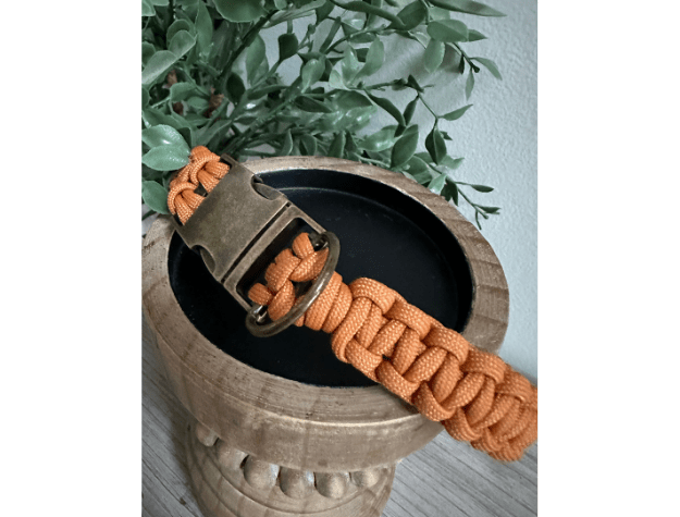 Cobra Braid in Mustard - Handmade Dog Collar – Dog Collars by Pawsh Pup Co.