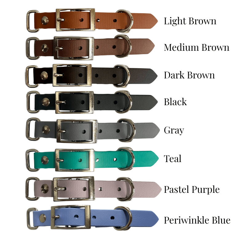Cobra Braid in Tan - Handmade Dog Collar – Dog Collars by Pawsh Pup Co.