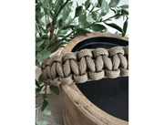 Cobra Braid in Tan - Handmade Dog Collar – Dog Collars by Pawsh Pup Co.