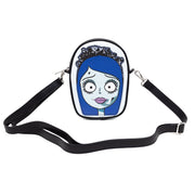 Corpse Bride Emily the Corpse Bride Vegan Leather Crossbody Dog Walking Bag – Dog Walking Bags & Pouches by Buckle - Down