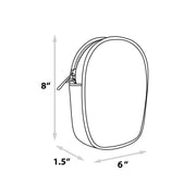 Corpse Bride Emily the Corpse Bride Vegan Leather Crossbody Dog Walking Bag – Dog Walking Bags & Pouches by Buckle - Down