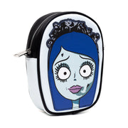 Corpse Bride Emily the Corpse Bride Vegan Leather Crossbody Dog Walking Bag – Dog Walking Bags & Pouches by Buckle - Down