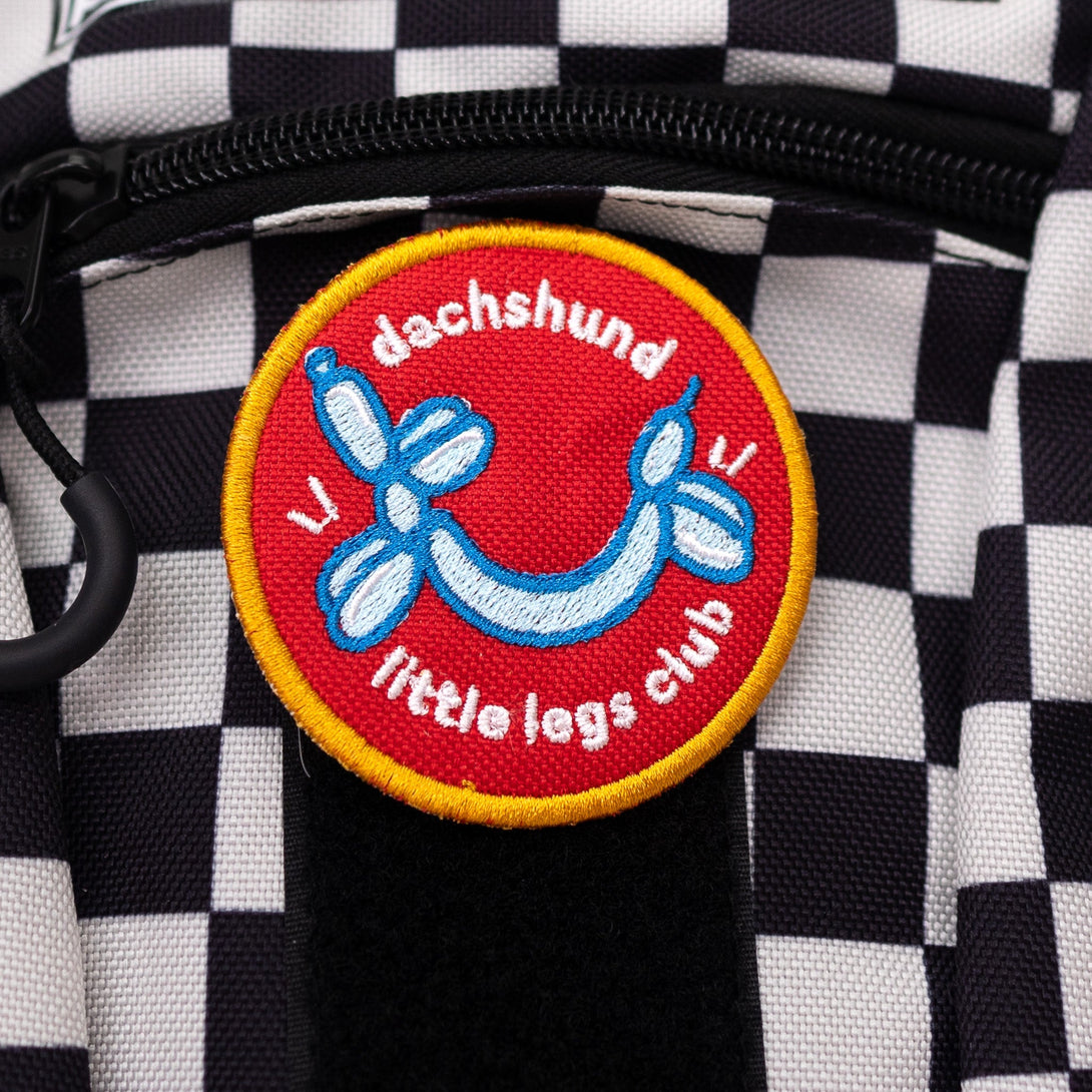 Dachshund Little Legs Club Patch – Accessories by K9 Sport Sack
