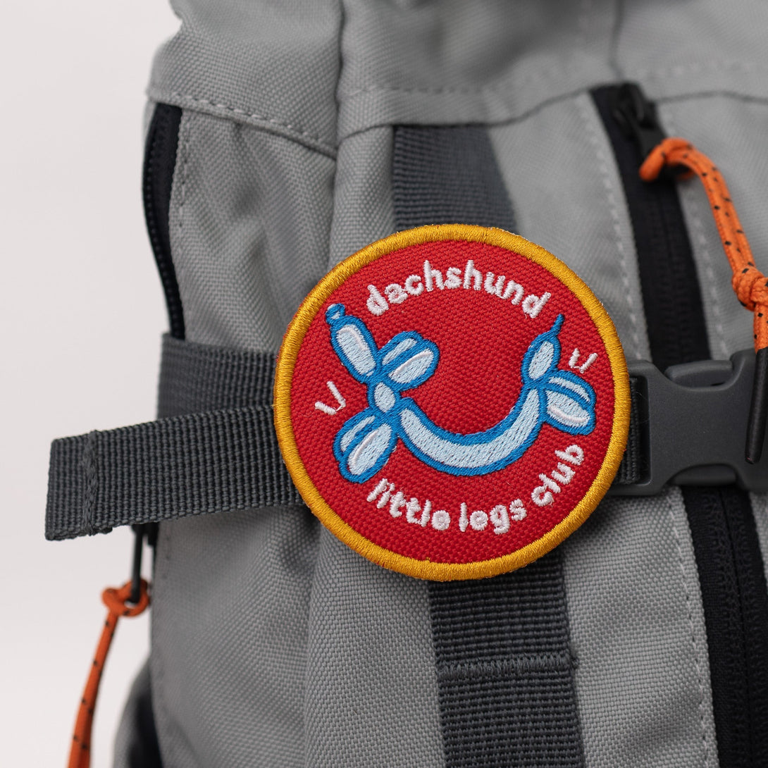 Dachshund Little Legs Club Patch – Accessories by K9 Sport Sack