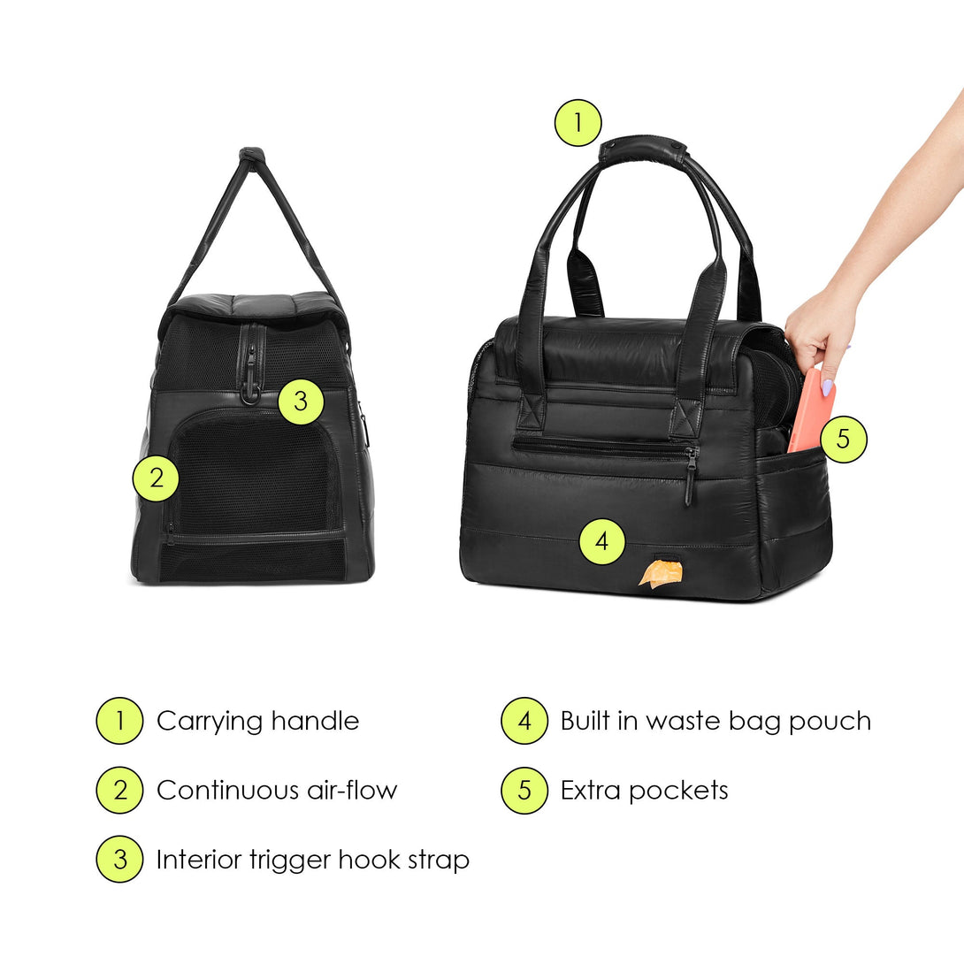 Destination Dog Carrier Tote Travel Bag - Limited Edition. – Pet Carriers by JUST FRED.