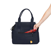 DESTINATION DOG CARRIER TOTE TRAVEL BAG - NAVY. – Pet Carriers by JUST FRED.