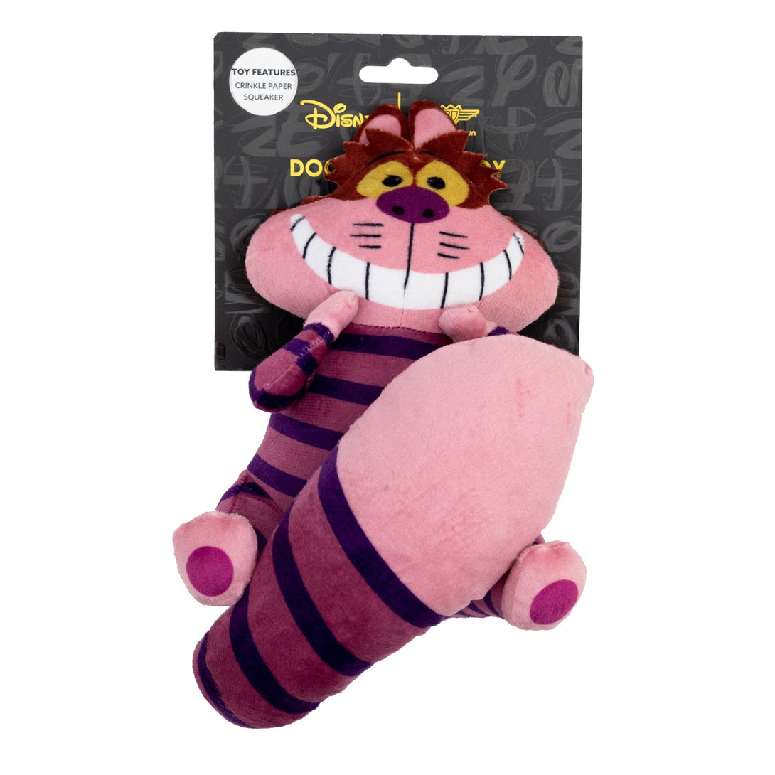 Disney Alice in Wonderland Cheshire Cat Plush Squeaky Dog Toy – Dog Toys by Buckle - Down