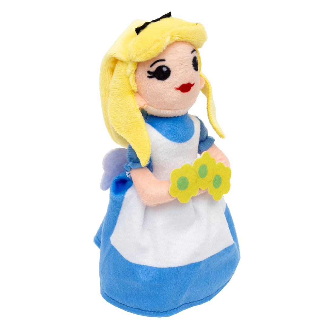 Disney Alice in Wonderland with Flowers Plush Squeaky Dog Toy – Dog Toys by Buckle - Down