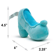 Disney Cinderella Slipper Replica Light Plush Squeaky Dog Toy – Dog Toys by Buckle - Down