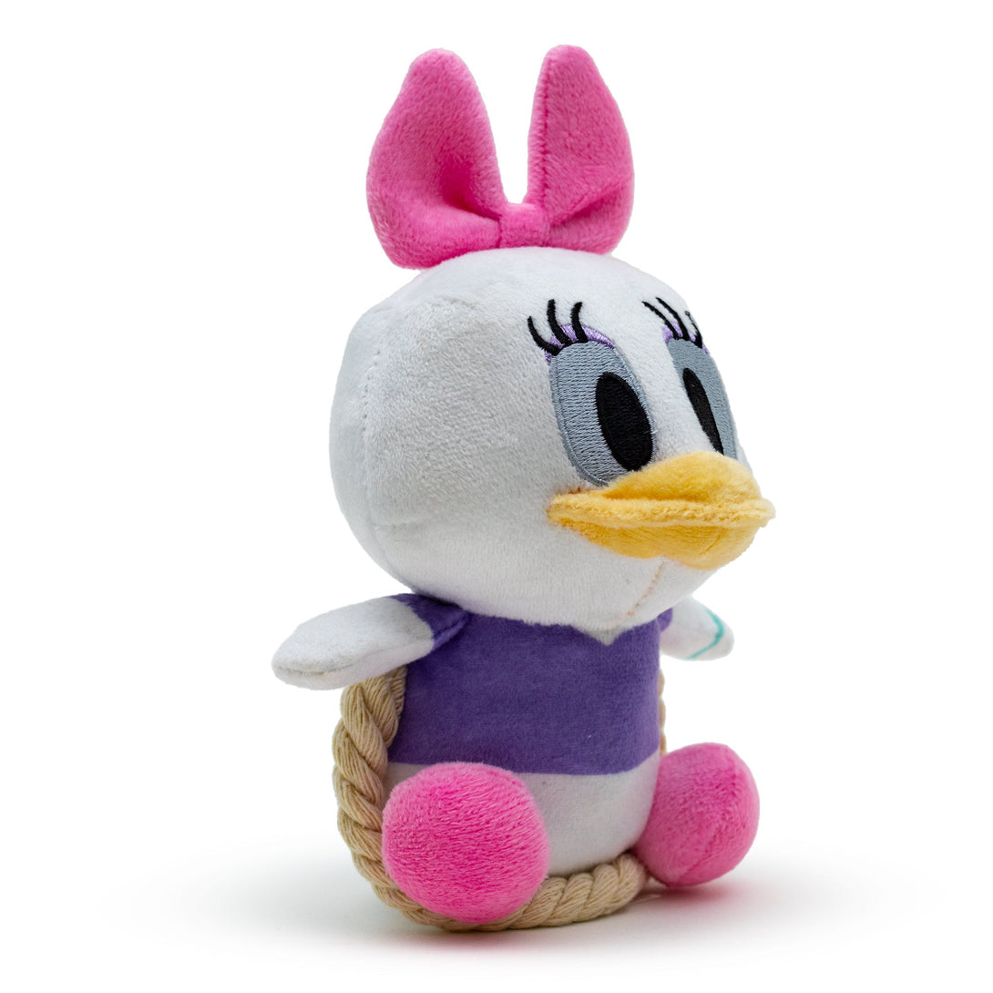 Disney Daisy Duck Chibi Plush Squeaky Rope Dog Toy – Dog Toys by Buckle - Down
