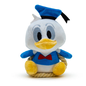 Disney Donald Duck Chibi Plush Squeaky Rope Dog Toy