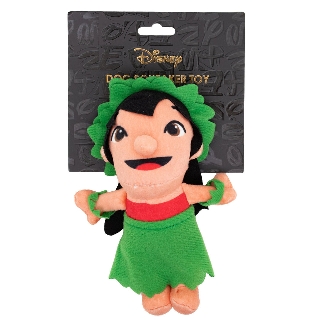 Disney Lilo And Stitch Lilo Hula Dance Plush Squeaky Dog Toy – Dog Toys by Buckle - Down