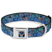 Disney Lilo & Stitch Stitch Smiling Seatbelt Buckle Dog Collar – Dog Collars by Buckle - Down