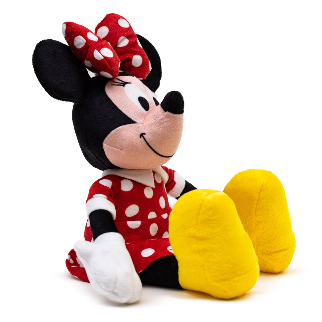 Disney Minnie Mouse Smiling Plush Squeaky Dog Toy – Dog Toys by Buckle - Down