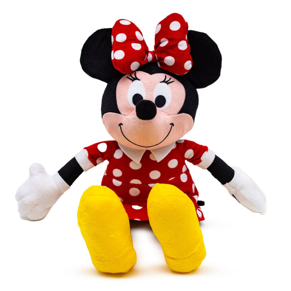 Disney Minnie Mouse Smiling Plush Squeaky Dog Toy – Dog Toys by Buckle - Down