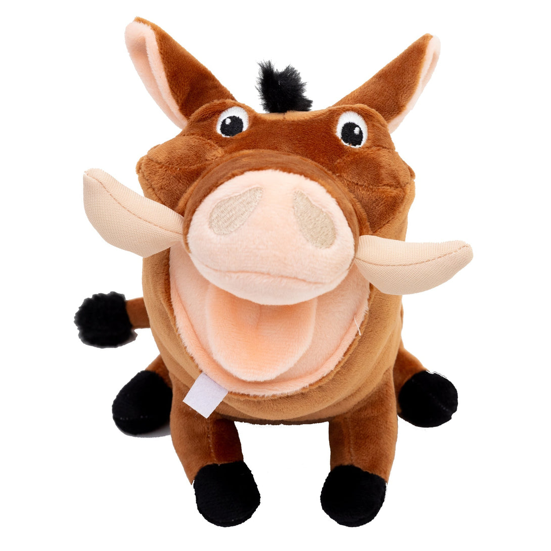 Disney The Lion King Pumbaa Plush Squeaky Dog Toy – Dog Toys by Buckle - Down