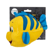 Disney The Little Mermaid Flounder Plush Squeaky Dog Toy – Dog Toys by Buckle - Down