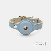Dog Collar - Air Tag Enabled - Vegan Leather - Cupertino – Dog Collars by Nina Woof