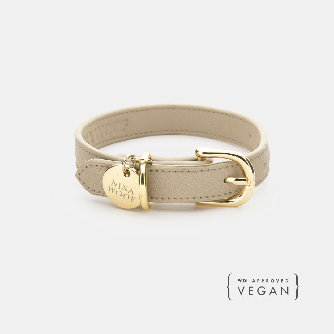 Dog Collar - Vegan Leather - Copenhagen – Dog Collars by Nina Woof