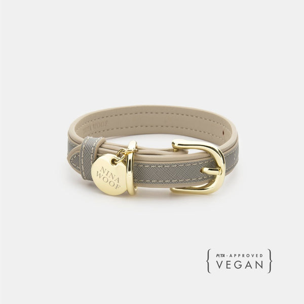 Dog Collar - Vegan Leather - London – Dog Collars by Nina Woof
