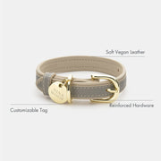 Dog Collar - Vegan Leather - London – Dog Collars by Nina Woof